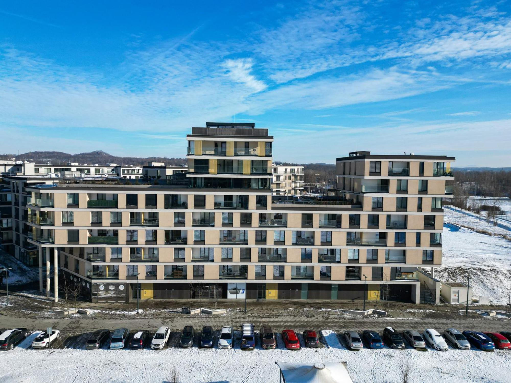 Bnb New Beautiful Apartment In The Center Of Ostrava With Option Garage Parking Экстерьер фото